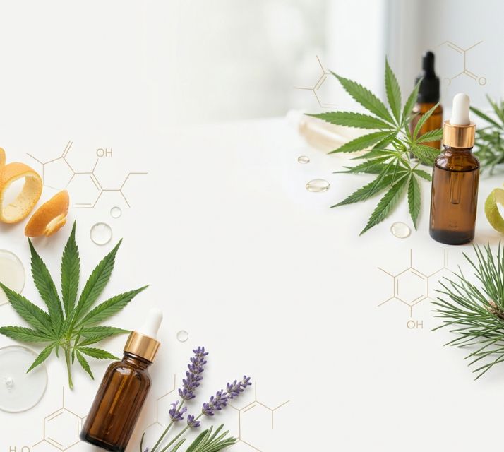 Terpēni un kaņepju aromātiskie savienojumi